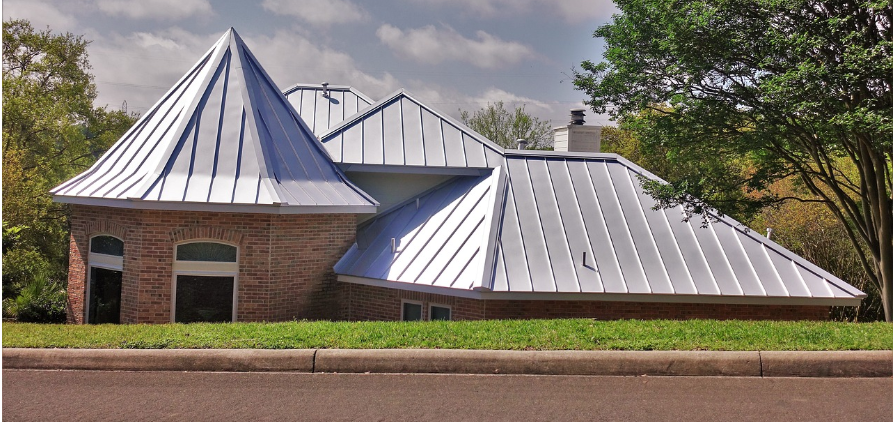 metal roof house
